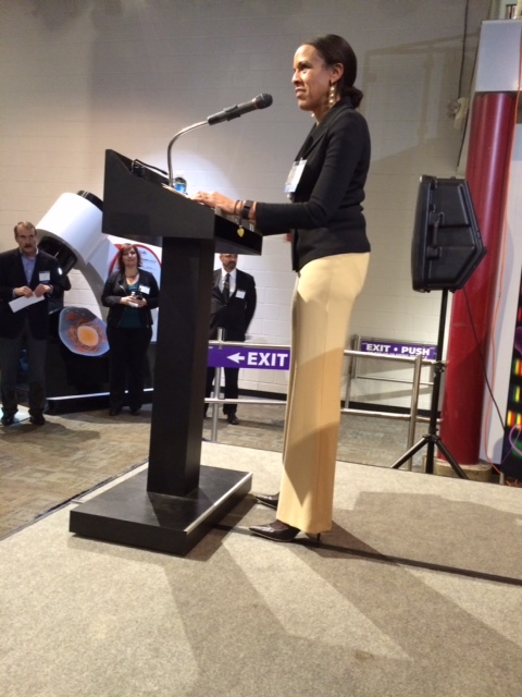 JCVI’s President, Karen Nelson, Ph.D., spoke about JCVI’s passion for STEM education and dedication to encouraging STEM growth in San Diego.