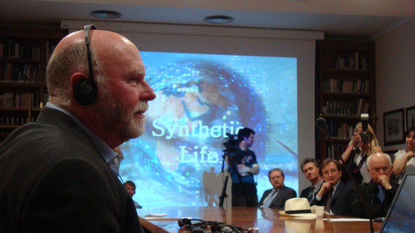 Dr. Venter At His talk